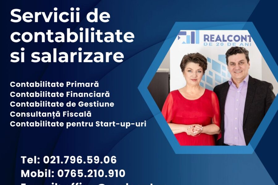 RealCont: Un Partener de Încredere pentru Servicii Contabile în București
