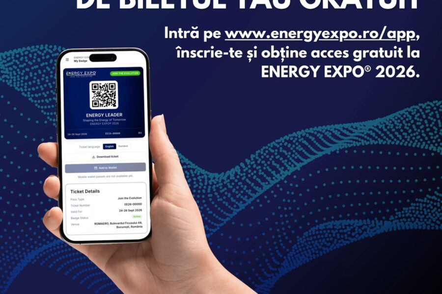 Între 24-26 septembrie, ENERGY EXPO® 2026 aduce giganți din energie și tehnologii în premieră la ROMAERO